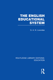 The English Educational System book cover