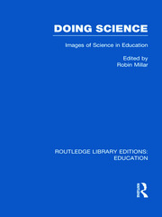 Doing Science (RLE Edu O): Images of Science in Science Education book cover