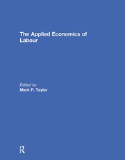 The Applied Economics of Labour book cover