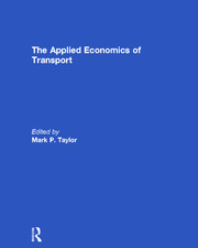 The Applied Economics of Transport book cover