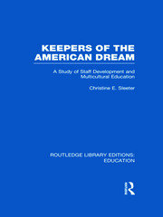 Keepers of the American Dream: A Study of Staff Development and Multicultural Education book cover