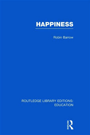 Happiness (RLE Edu K) book cover