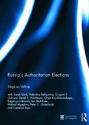 Russia's Authoritarian Elections book cover