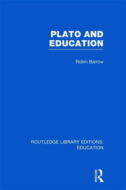 Plato and Education (RLE Edu K) book cover