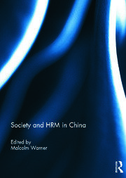Society and HRM in China book cover