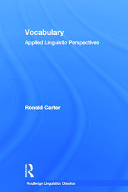 Vocabulary: Applied Linguistic Perspectives book cover