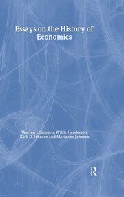Essays in the History of Economics book cover