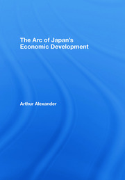 The Arc of Japan's Economic Development book cover