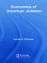 Economics of American Judaism book cover