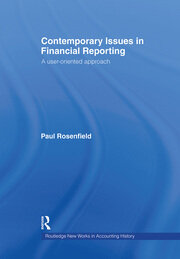 Contemporary Issues in Financial Reporting: A User-Oriented Approach book cover