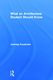 What an Architecture Student Should Know book cover
