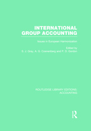 International Group Accounting (RLE Accounting): Issues in European Harmonization book cover
