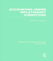 Accounting Under Inflationary Conditions (RLE Accounting) book cover