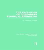 Evolution of Corporate Financial Reporting (RLE Accounting) book cover