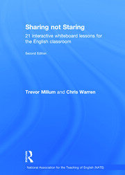 Sharing not Staring: 21 interactive whiteboard lessons for the English classroom book cover
