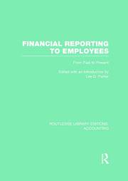 Financial Reporting to Employees: From Past to Present book cover