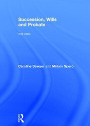 Succession, Wills and Probate book cover