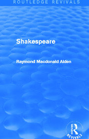 Shakespeare (Routledge Revivals) book cover