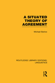 A Situated Theory of Agreement book cover