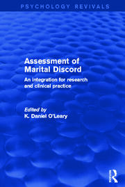 Assessment of Marital Discord: An Integration for Research and Clinical Practice book cover