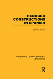 Reduced Constructions in Spanish book cover