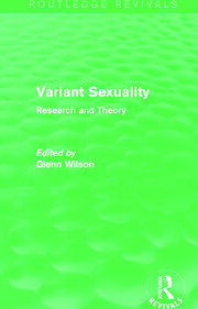 Variant Sexuality (Routledge Revivals): Research and Theory book cover