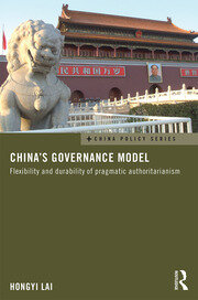 China's Governance Model: Flexibility and Durability of Pragmatic Authoritarianism book cover