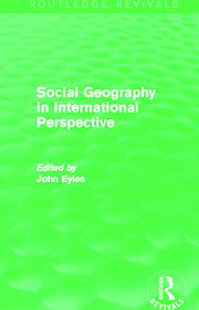 Social Geography (Routledge Revivals): An International Perspective book cover