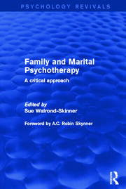 Family and Marital Psychotherapy: A Critical Approach book cover