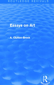 Essays on Art (Routledge Revivals) book cover