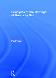 Principles of the Carriage of Goods by Sea book cover