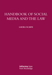 Handbook of Social Media and the Law book cover