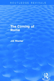 The Coming of Rome (Routledge Revivals) book cover