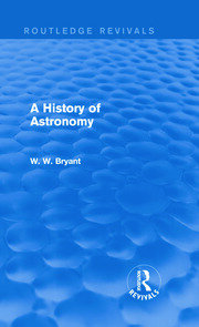 A History of Astronomy (Routledge Revivals) book cover