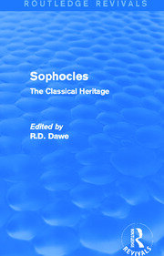 Sophocles (Routledge Revivals): The Classical Heritage book cover