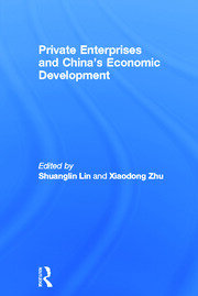 Private Enterprises and China's Economic Development book cover