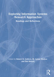 Exploring Information Systems Research Approaches: Readings and Reflections book cover