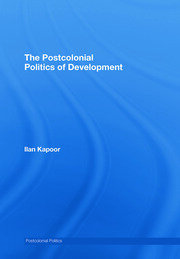 The Postcolonial Politics of Development book cover