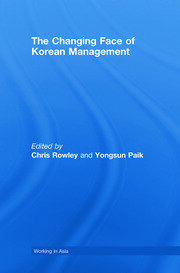 The Changing Face of Korean Management book cover