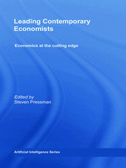 Leading Contemporary Economists: Economics at the cutting edge book cover