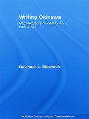 Writing Okinawa: Narrative acts of identity and resistance book cover