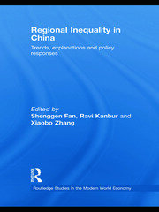 Regional Inequality in China: Trends, Explanations and Policy Responses book cover