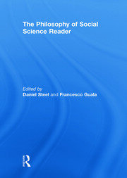 The Philosophy of Social Science Reader book cover