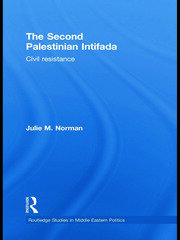 The Second Palestinian Intifada: Civil Resistance book cover