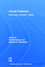 Carole Pateman: Democracy, Feminism, Welfare book cover