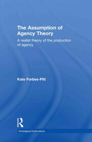 The Assumption of Agency Theory book cover