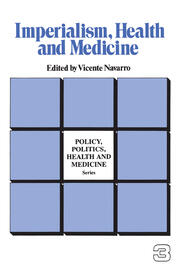 Imperialism, Health and Medicine book cover