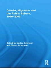 Gender, Migration, and the Public Sphere, 1850–2005 book cover