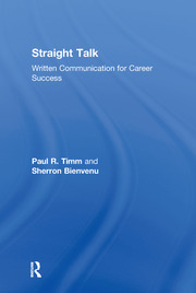 Straight Talk: Written Communication for Career Success book cover