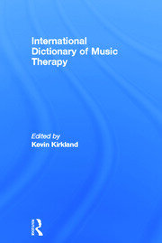 International Dictionary of Music Therapy book cover